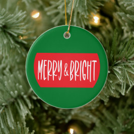 Glad och Ljus - Julgransprydnad Keramik