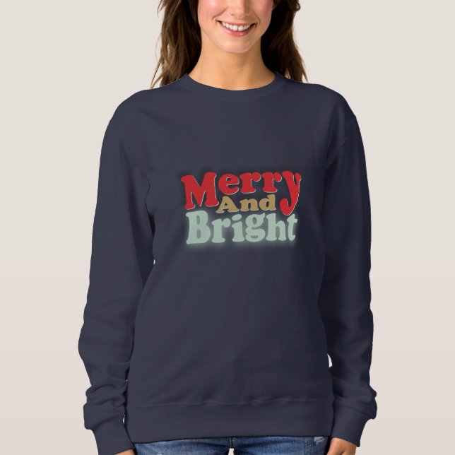 Glad och ljus julhelg t shirt (Framsida)