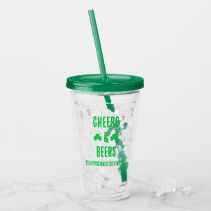 Glad och öl festlig tillställning take away mugg