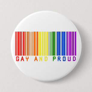 Glad och stolt Barcode Knapp