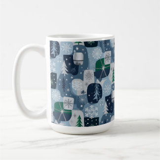 Glad och strålande kaffemugg