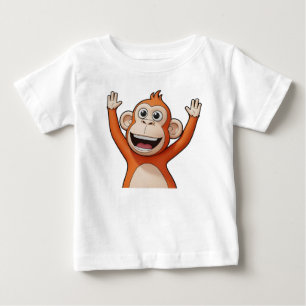 Glad orange serieapa monkey  t shirt