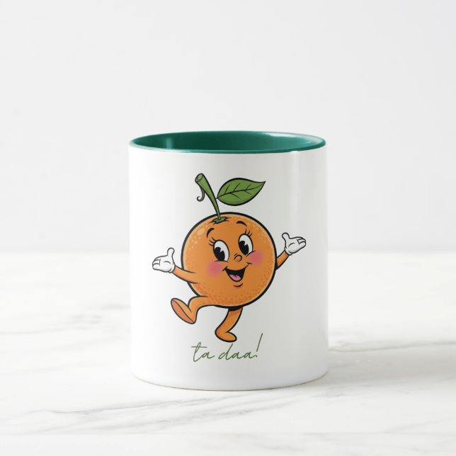 Glad Orange Ta Daa Mugg (Center)