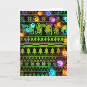 Glad Oregon jul Helgkort