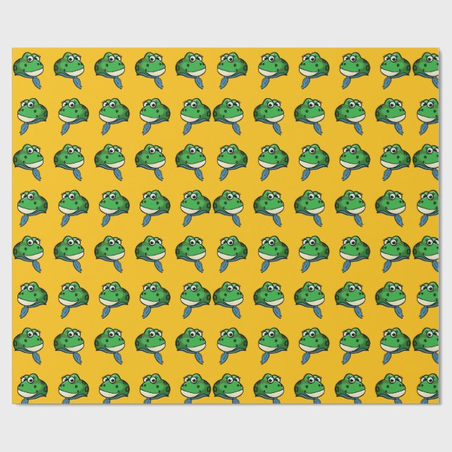 Glad Padda Presentpapper (Platt)