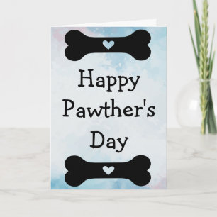 Glad Pappadagen Kort
