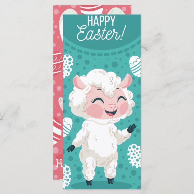 Glad påsk (Fram/baksida)