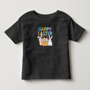 Glad påsk 2025 Ägg Kanin Söt kanin T Shirt