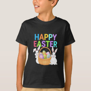 Glad påsk 2025  Ägg Kanin Söt kanin T Shirt