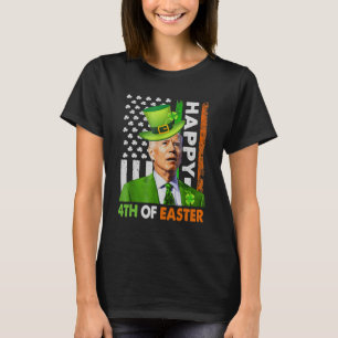 Glad påsk 4:e rolig Joe St Patricks Day Leprechaun T Shirt
