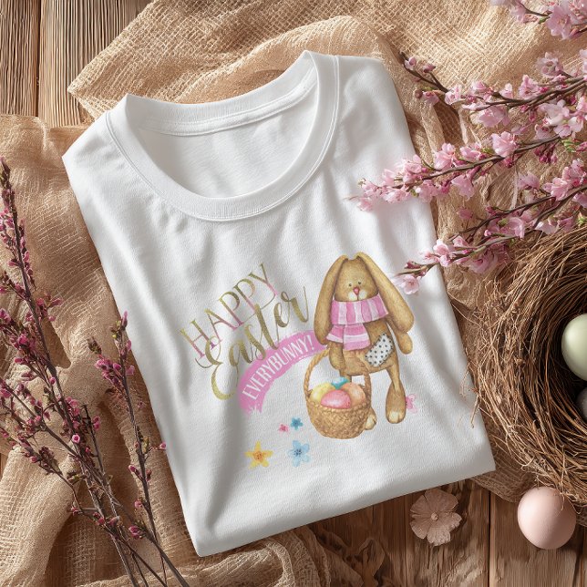 Glad påsk alla kaniner ID640 T Shirt (Skapare uppladdad)