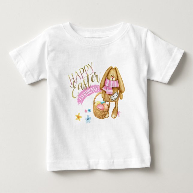 Glad påsk Allbunny ID640 T Shirt (Framsida)