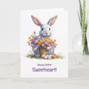 Glad påsk älskling kärlek romantik söt kort