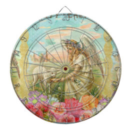 glad påsk ängel darttavla