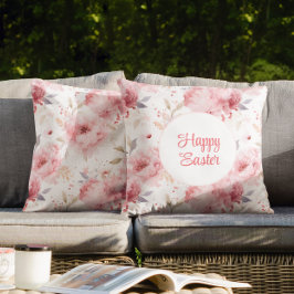 Glad påsk | Anpassat namn/familj Namn | PÅSK Kudde