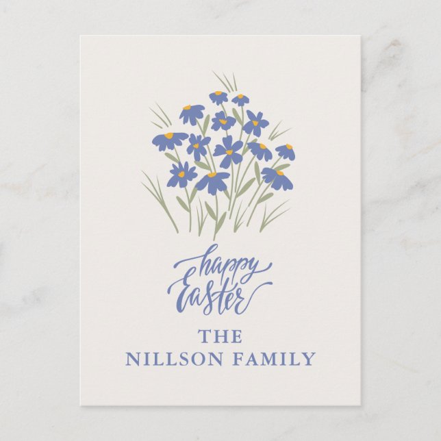 Glad påsk Anpassningsbar vykort (Framsida)