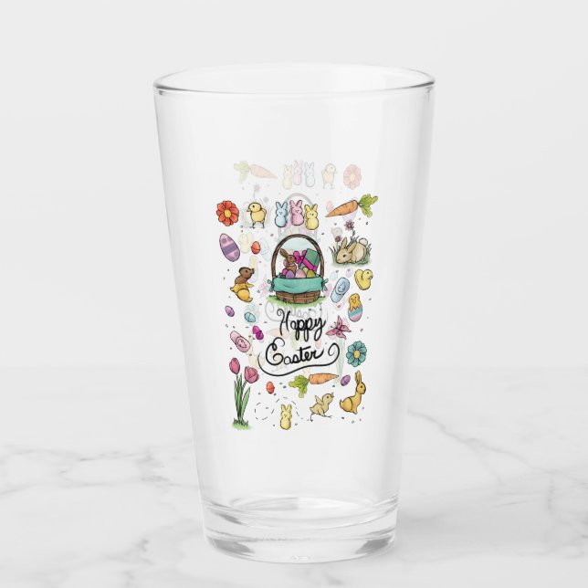 Glad påsk Art Glaskopp (Framsida)