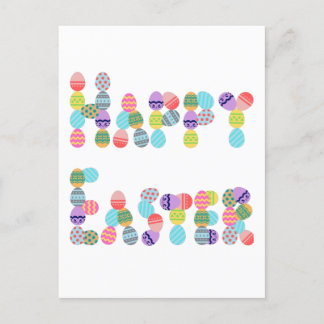 Glad påsk av ägg | Lustigt Påskägg Helg Vykort