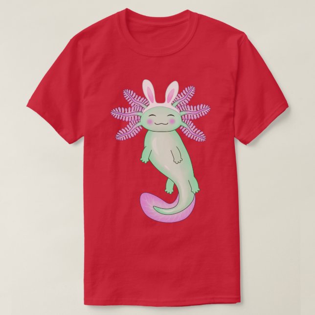 Glad påsk axolotl (3) t shirt (Design framsida)