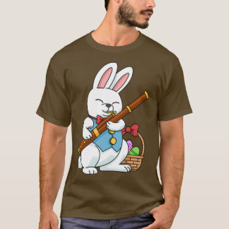 Glad påsk Basson Jazz Music Bunny Bassoonist T Shirt