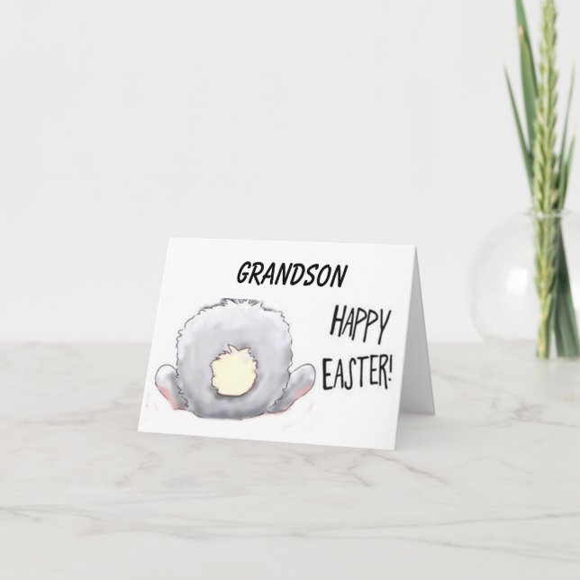 GLAD PÅSK ***BEVILJANDE** HELGKORT (Framsida)