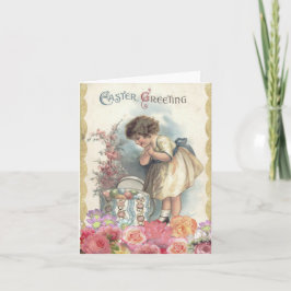 Glad påsk bild av påskkort kort