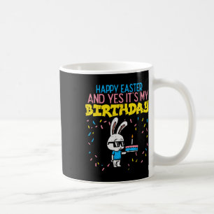 Glad påsk Birthday Bunny Cake Bday Party Boys G Kaffemugg
