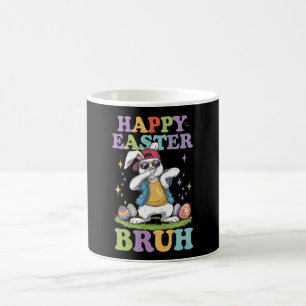 Glad påsk Bror Rolig dabbing kanin kanin bror Kaffemugg