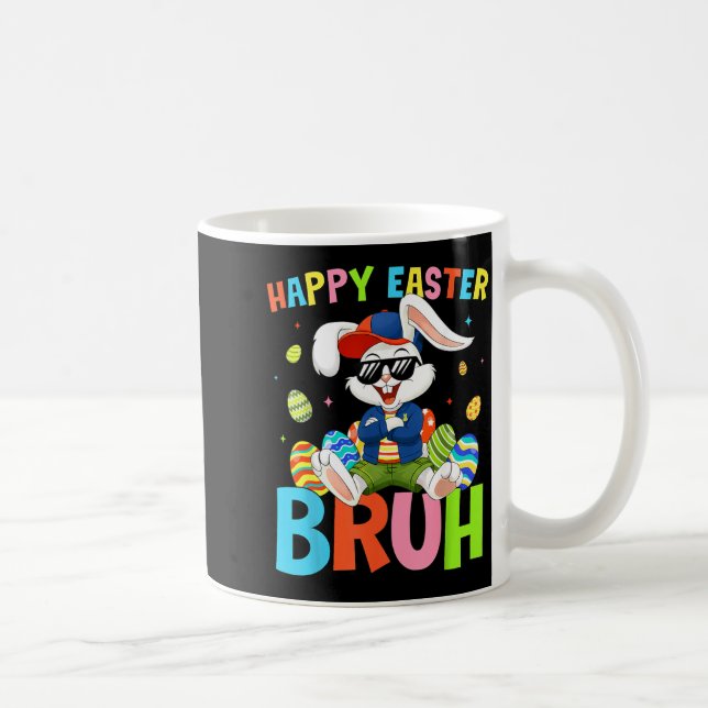 Glad påsk Bruh Bunny för barn pojkar flickor kvinn Kaffemugg (Höger)