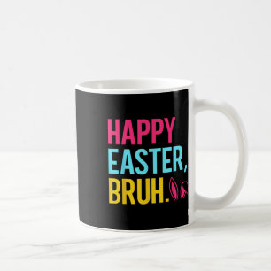 Glad påsk Bruh kanin öra Groovy Retro påsk Gi Kaffemugg
