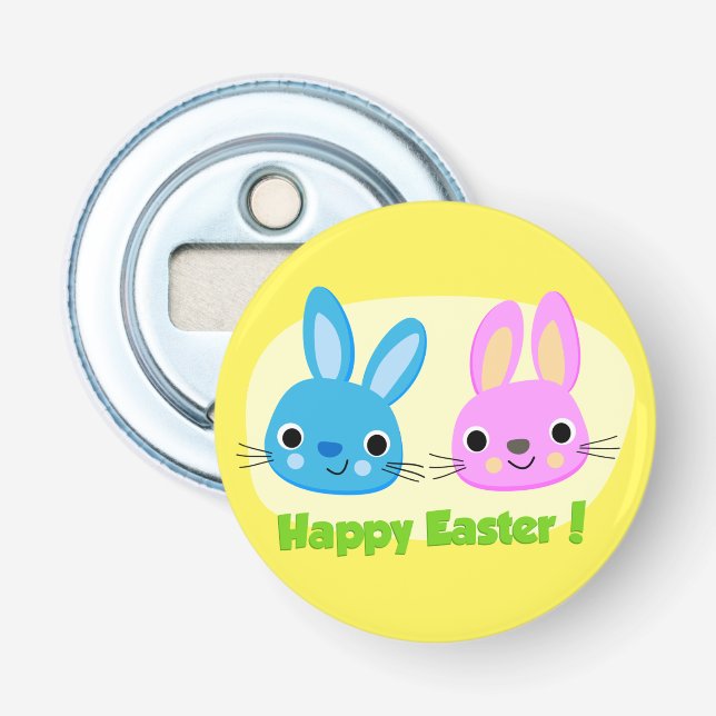 "GLAD PÅSK" BUNNIES FLASKÖPPNARE (Framsidan)