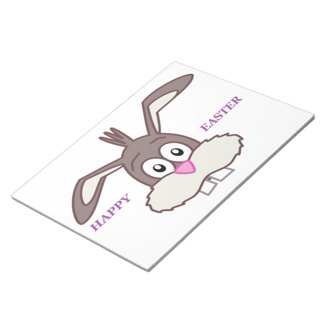 "GLAD PÅSK" BUNNY ANTECKNINGSBLOCK (Vinklad)