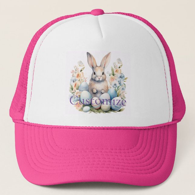Glad påsk Bunny Basket Thunder_Cove Keps (Framsida)