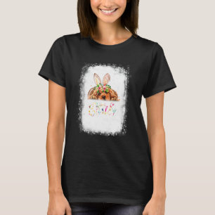 Glad påsk Bunny Cocker Spanska med Påskägg T Shirt