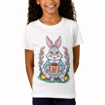 Glad påsk Bunny Coffee älskare Break Scene