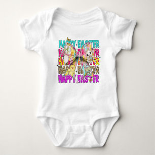 Glad påsk Bunny Coquette Bow T Shirt