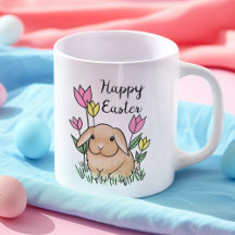 Glad påsk Bunny Cute Vår