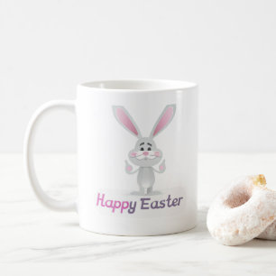 Glad påsk Bunny Design Kaffemugg