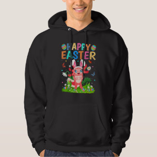 Glad påsk Bunny Egg Funny Axolotl Påsk Söndag Hoodie