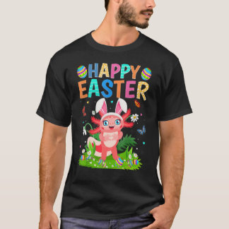 Glad påsk Bunny Egg Funny Axolotl Påsk Söndag T Shirt