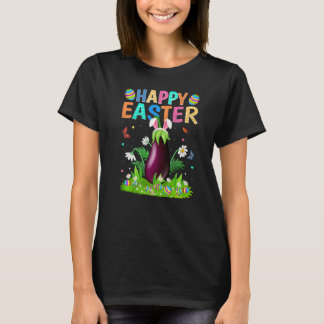 Glad påsk Bunny Egg Funny Eggplant Påsk Sunda T Shirt
