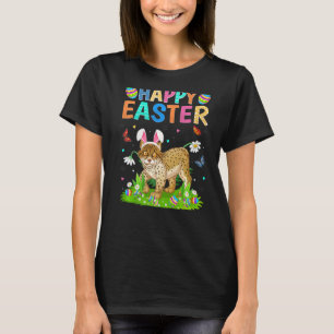 Glad påsk Bunny Egg Funny Lynx Påsk Söndag T Shirt