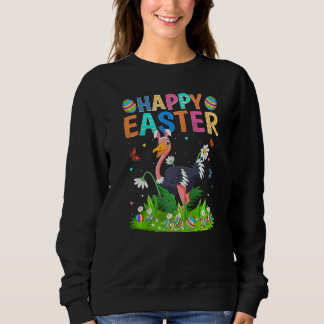 Glad påsk Bunny Egg Funny Ostrich Bird Påsk S T Shirt