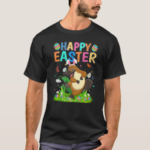 Glad påsk Bunny Egg Funny Platypus Påsk Sunda T Shirt