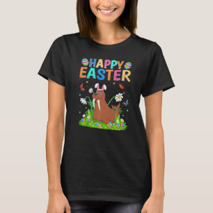 Glad påsk Bunny Egg Funny Walrus Påsk Söndag T Shirt
