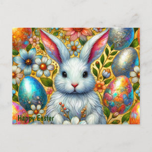 GLAD PÅSK BUNNY HÄLSNING ~ HELG VYKORT