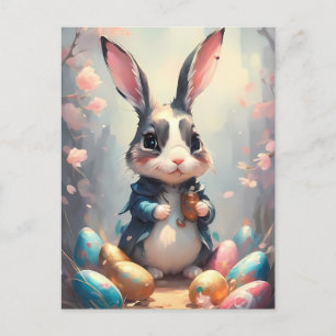 Glad påsk Bunny Helg Vykort
