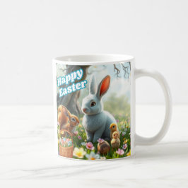 Glad påsk Bunny Kaffemugg