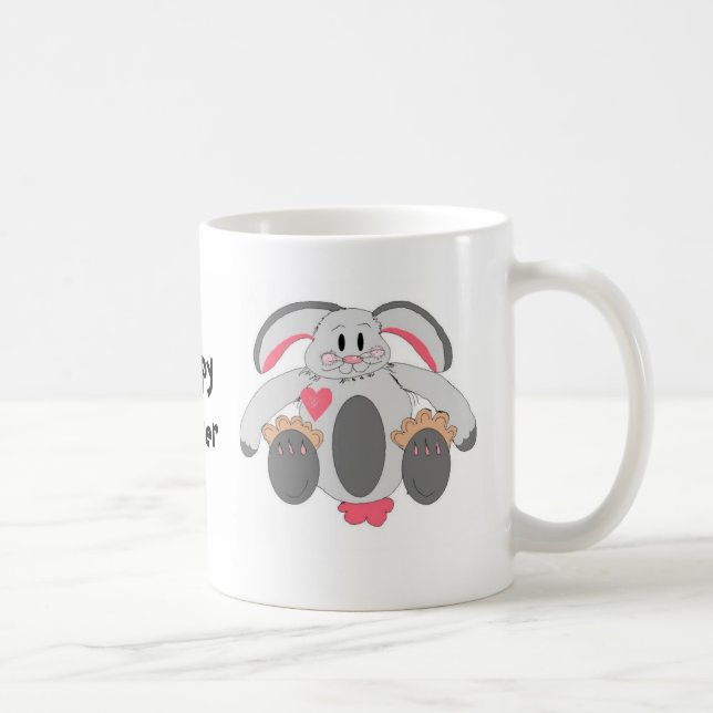 Glad påsk Bunny Kaffemugg (Höger)