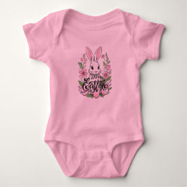 Glad påsk Bunny (Ljus rosa) T Shirt